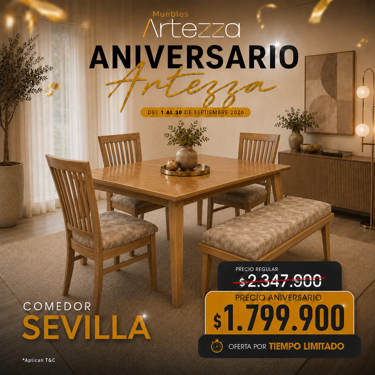 Comedor Sevilla Comedor Sevilla 4 Pst - Imagen 1